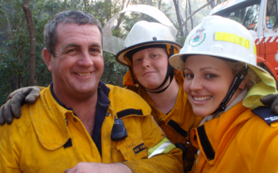 Aussie Volunteer Fire Fighters Unite
